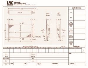 DX Coil Worksheet pdf